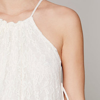 AMERICAN STYLE IRREGULAR LACED SUMMER DRESS SM15QL101 - Thumbnail 3