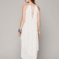 AMERICAN STYLE IRREGULAR LACED SUMMER DRESS SM15QL101 - Thumbnail 4