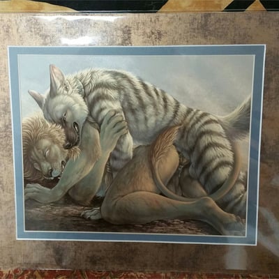 In the ring 8 x 10 matted print