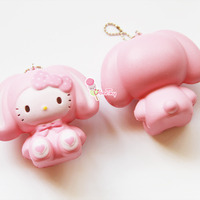 Jumbo Hello Kitty in a Bunny Costume Squishy - Thumbnail 1