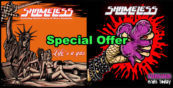 Glam Package with both discs -  Life's a Gas / Forever Ends Today