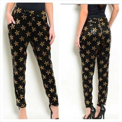 Sequin pants