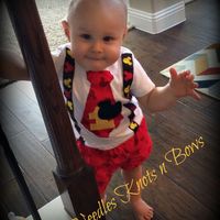 Boys Mickey Mouse Birthday Shirt, Baby Boys 1st / 2nd Birthday - Thumbnail 1