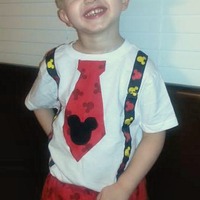 Boys Mickey Mouse Birthday Shirt, Baby Boys 1st / 2nd Birthday - Thumbnail 2