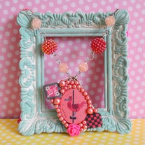 Dodo necklace red