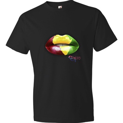 Africa lips men t-shirt