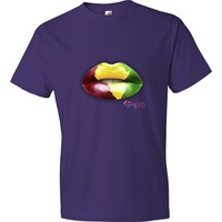 Africa lips men t-shirt - Thumbnail 1