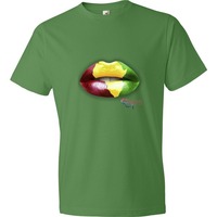 Africa lips men t-shirt - Thumbnail 2