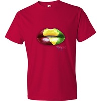 Africa lips men t-shirt - Thumbnail 6