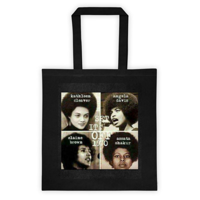 Retro set it off tote bag