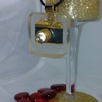 Gold Collection "Oh Snap!" Square Necklace - Thumbnail 1