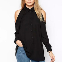 Cold Shoulder Top - Thumbnail 4