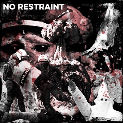 Down in it / no restraint "humanity has failed" split 7"