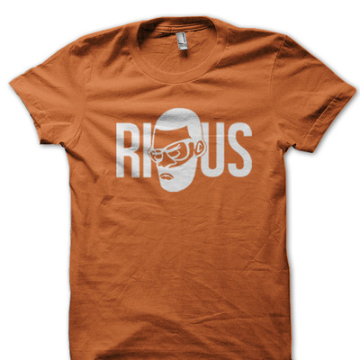 Orange tee