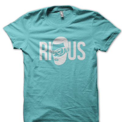 Turquoise tee