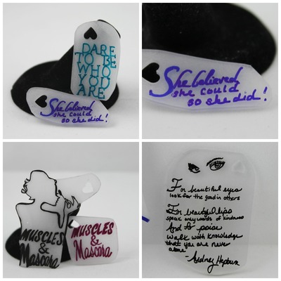 "quotes" keychain  - Thumbnail 4