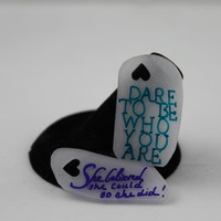 "Quotes" Keychain  - Thumbnail 2