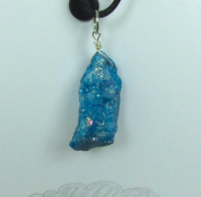 Blue Geode Necklace