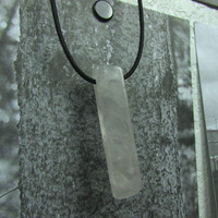 Large Rose Quartz Necklace - Thumbnail 1