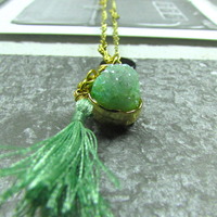 Green Crystal Choker - Thumbnail 2