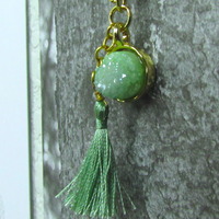Green Crystal Choker - Thumbnail 4