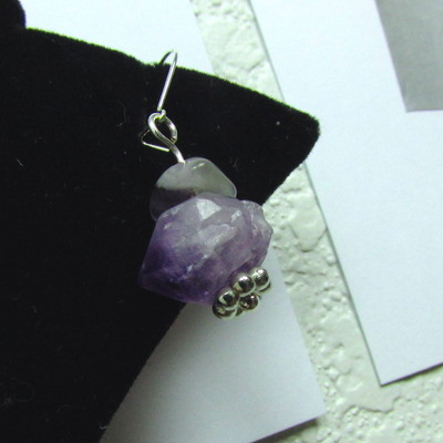 Amethyst earrings