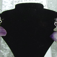 Amethyst Earrings - Thumbnail 1