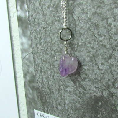 Amethyst necklace