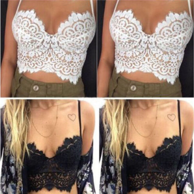 Sexy lace sleeveless camisole shirts   6406