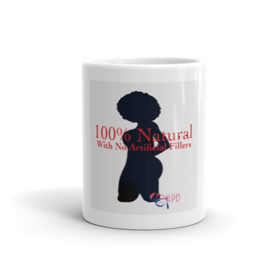 100% natural mug