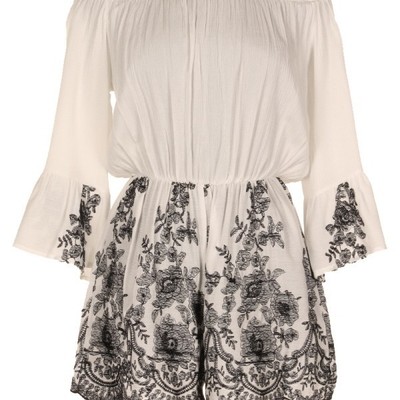 Playful romper medium