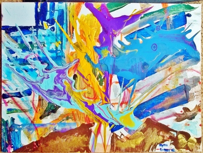 Dance Until the Fables Find You, a painting