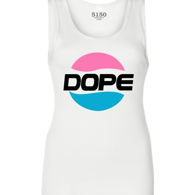 Dope ladies tank # 9020w  