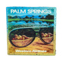 Handmade Coaster Vintage Travel - Palm Springs Western Airlines Sunglasses  - Thumbnail 1