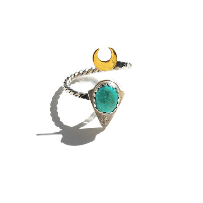Geo turquoise wrap