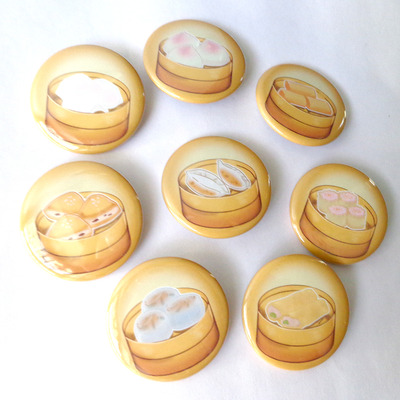 Dim sum buttons - Thumbnail 1
