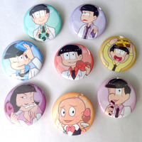 Osomatsu-san White Day Buttons - Thumbnail 2
