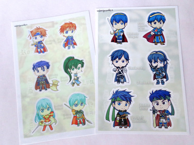 Fire Emblem Lords sticker pack
