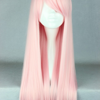 70cm Long Light Pink Beautiful Lolita Cosplay Wig - Thumbnail 1