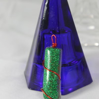 Enchanted Column Wrapped Red Ribbon Charm  - Thumbnail 1