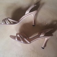 MANOLO BLAHNIK Tan Sandals - Thumbnail 1