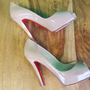 CHRISTIAN LOUBOUTIN 120mm Heels Nude Pumps-1