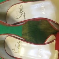 CHRISTIAN LOUBOUTIN Louboutins Fashion Red Pumps - Thumbnail 3