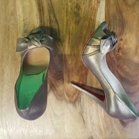 CHRISTIAN LOUBOUTIN Formal Bronze Pumps - Thumbnail 2