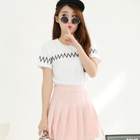 Fashion sweet students pleated skirt - Thumbnail 1