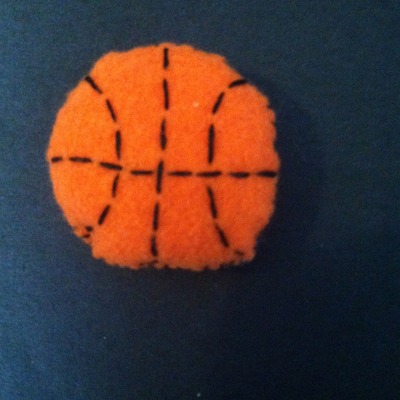 'the basketball' custom catnip toy!
