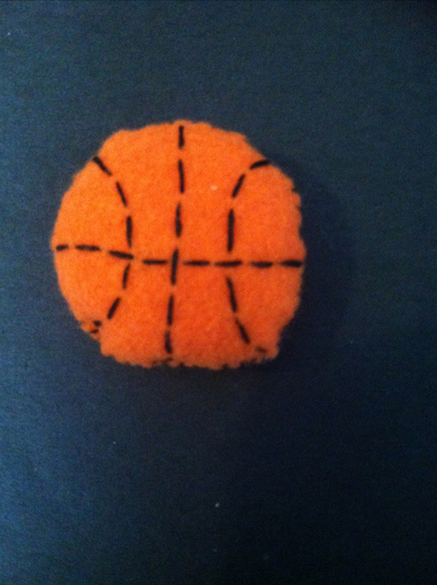 'The Basketball' custom catnip toy!