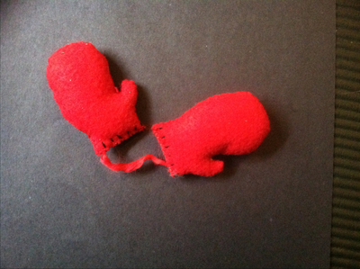 'The Kitten Mittens' custom catnip toy!