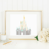 Cinderella Castle Print - Thumbnail 1