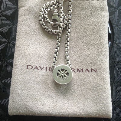 100% authentic david yurman peridot necklace